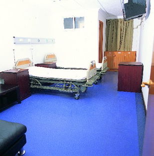 珠海虹远公司 PVC运动地板 PVC地板 医院塑胶地板